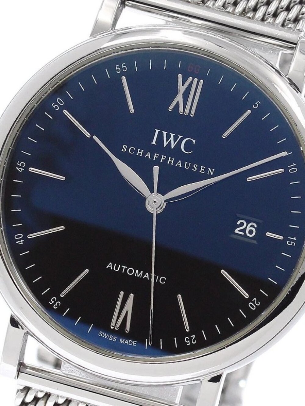 IWC SCHAFFHAUSEN Portofino Date black Dial Automatic Men's Watch_966507
